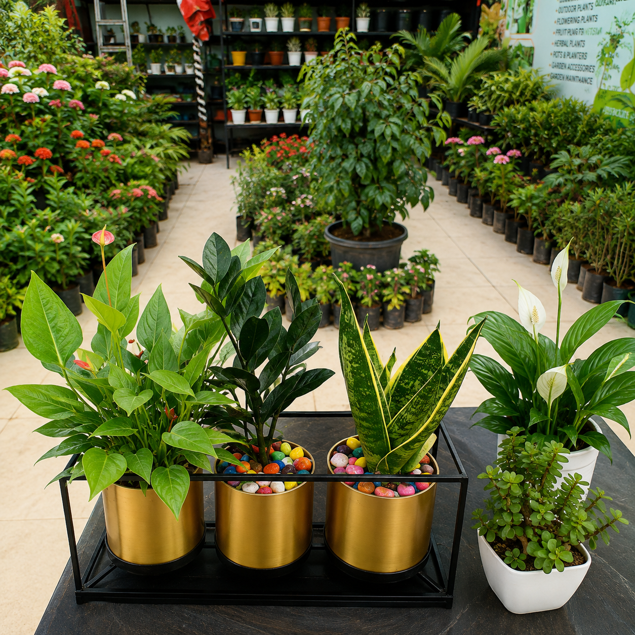 Landscaped garden